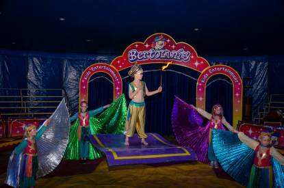 Zirkus im Zelt für Kinder - Bertolinis Kids Entertainment